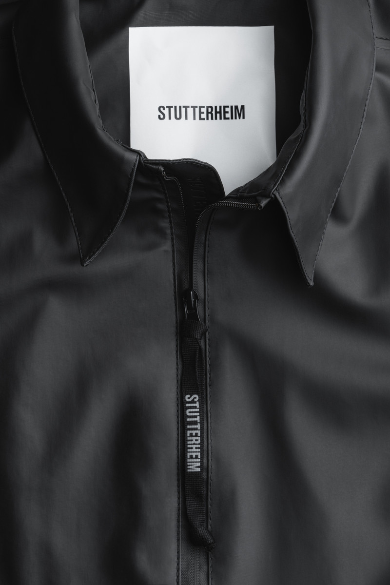 Notting Hill Lightweight Overshirt Black 8