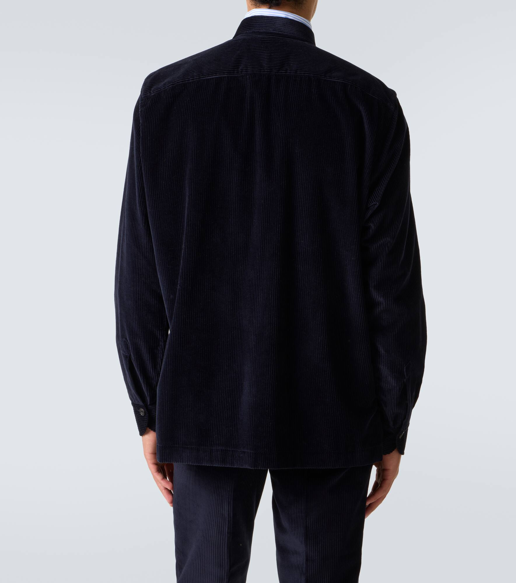 Cotton corduroy Western shirt - 4