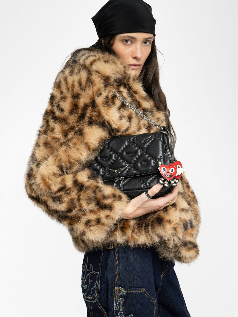Rocky II Quilted Monogram Bag 8