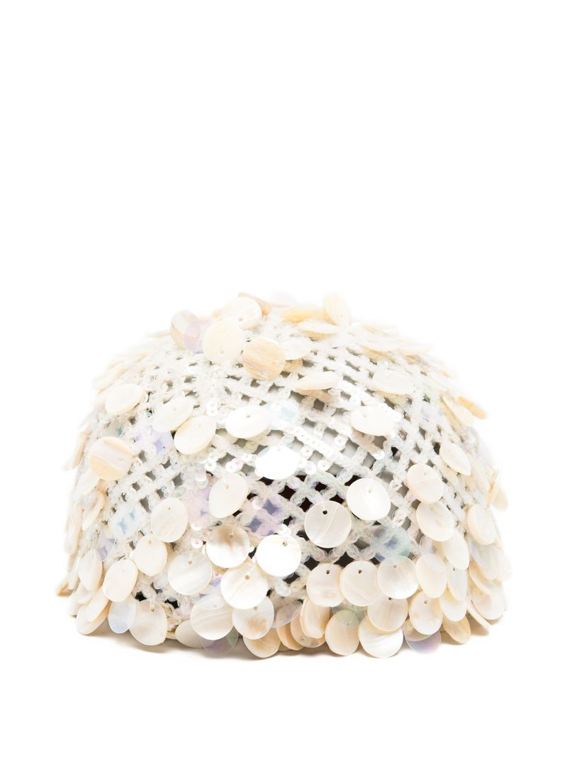 Alanui sequined hat outlook