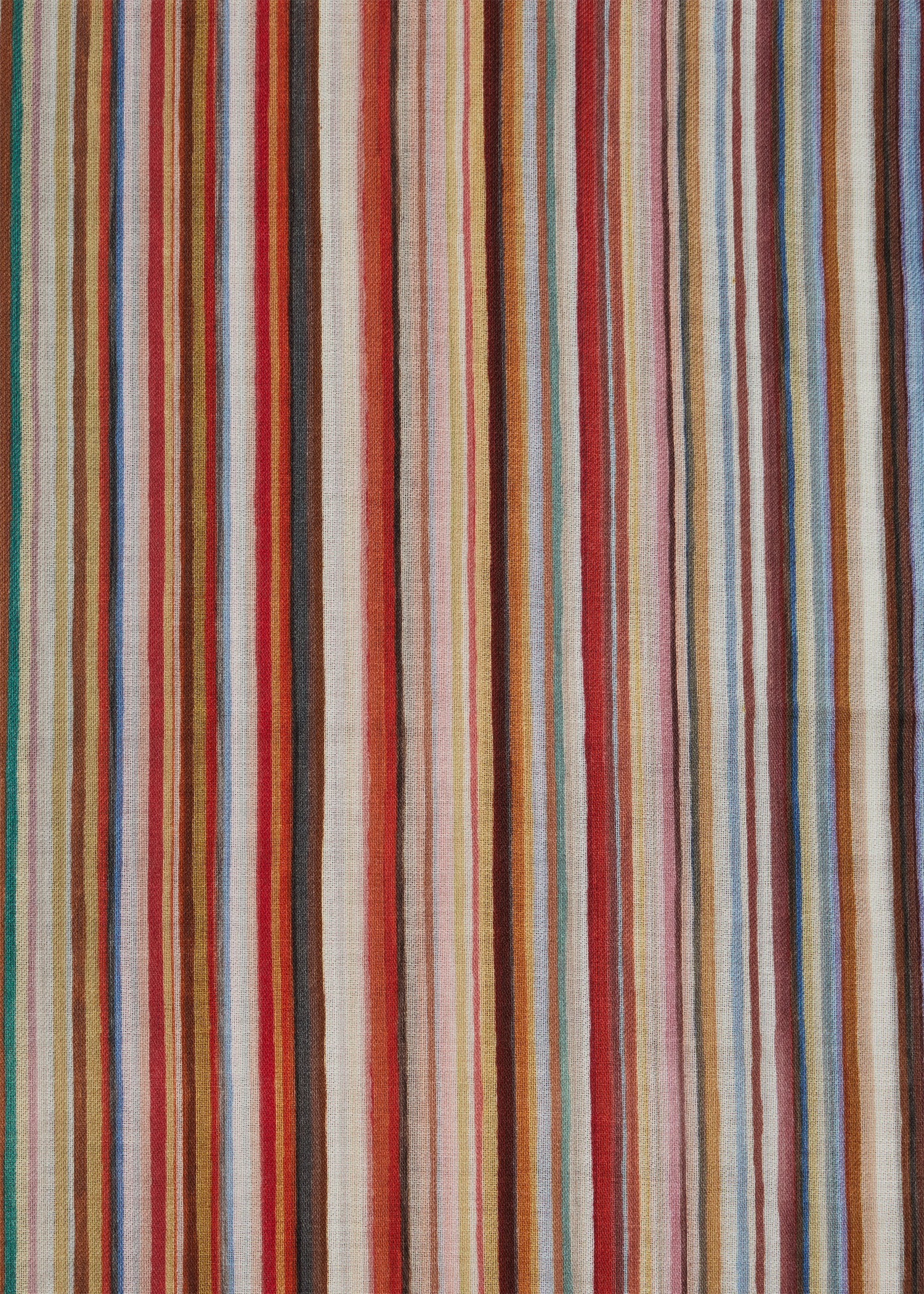 Wool Painted 'Signature Stripe' Scarf - 3