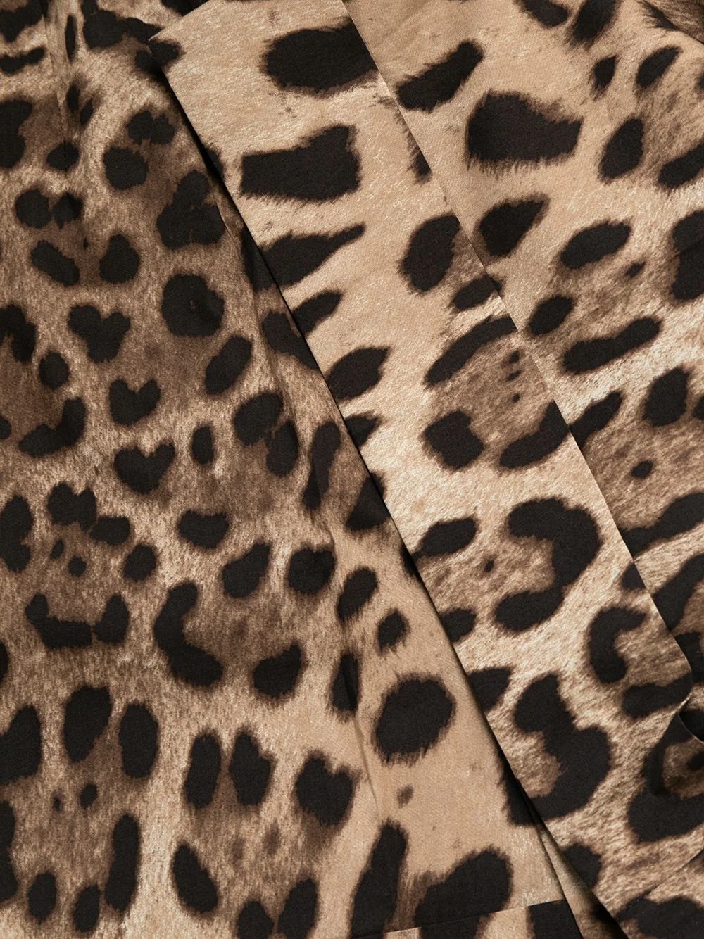 leopard-print tailored shorts - 7