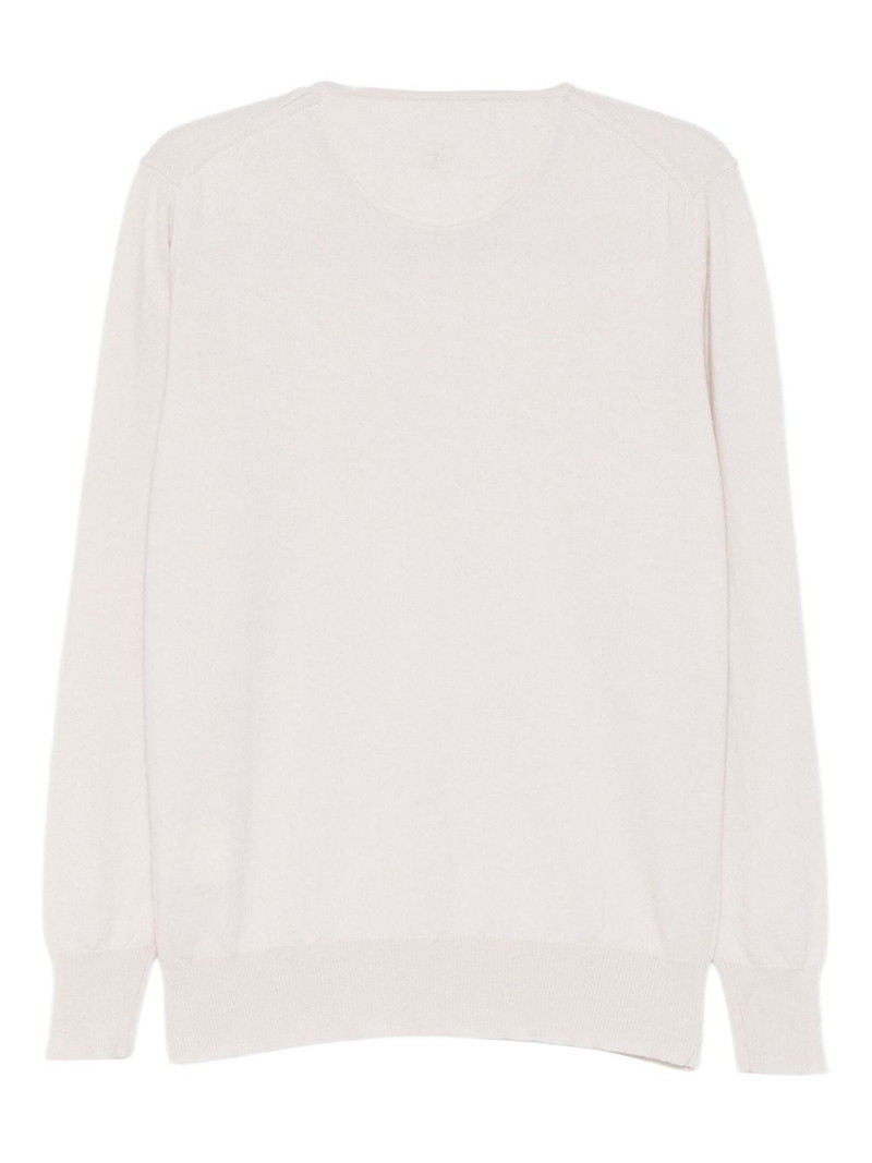 LARDINI buttoned sweater outlook