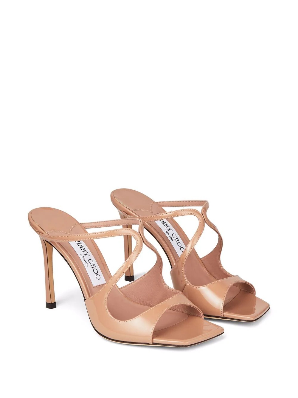 Anise 95mm cut-out detail mules - 2