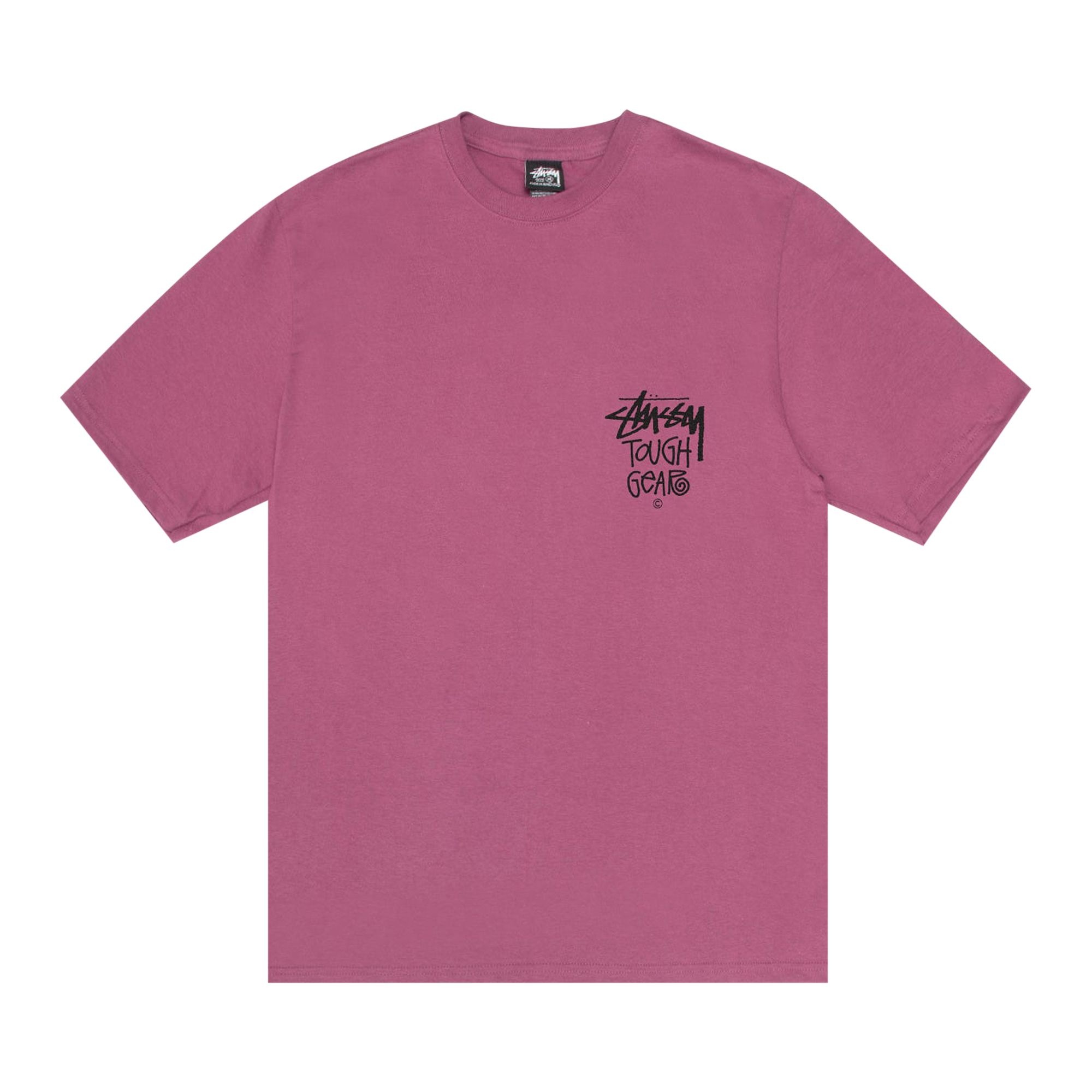 Stussy Tough Gear Tee 'Berry' - 1