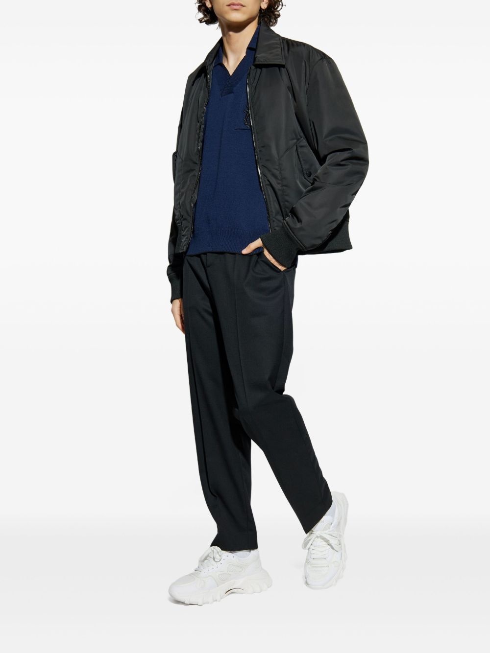 polo-collar t-shirt - 2