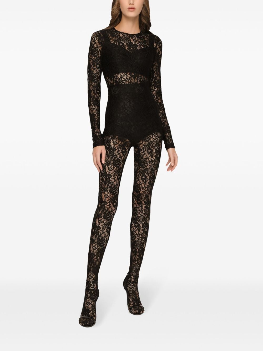 lace jumpsuit - 3