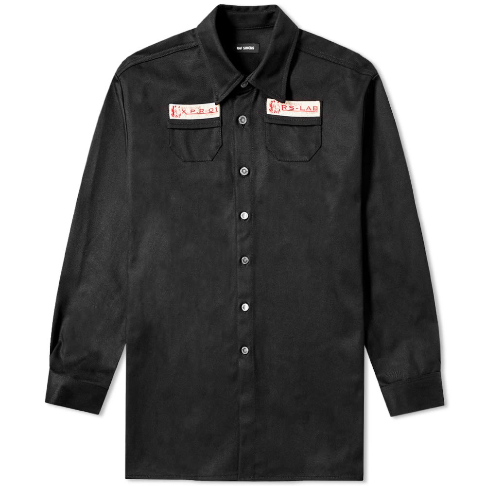 Raf Simons Slim Fit Denim Shirt - 1