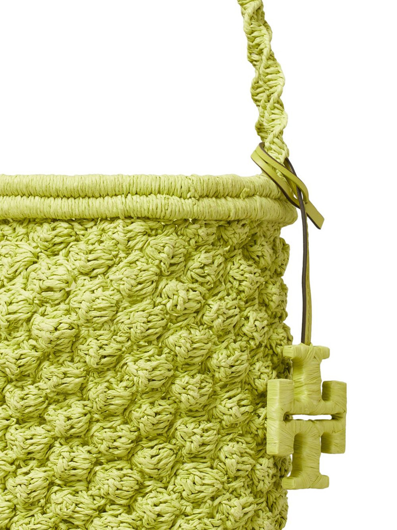 Ella hand-crocheted popcorn bucket bag 4