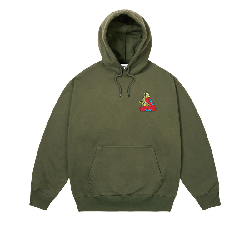 PALACE DRAGON BONES TRI HOOD THE DEEP GREEN outlook