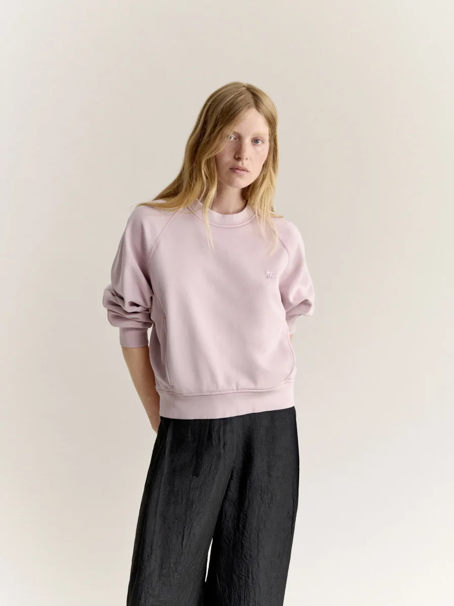 BABY FOX FADED OPEN POCKET SWEATSHIRT - 1