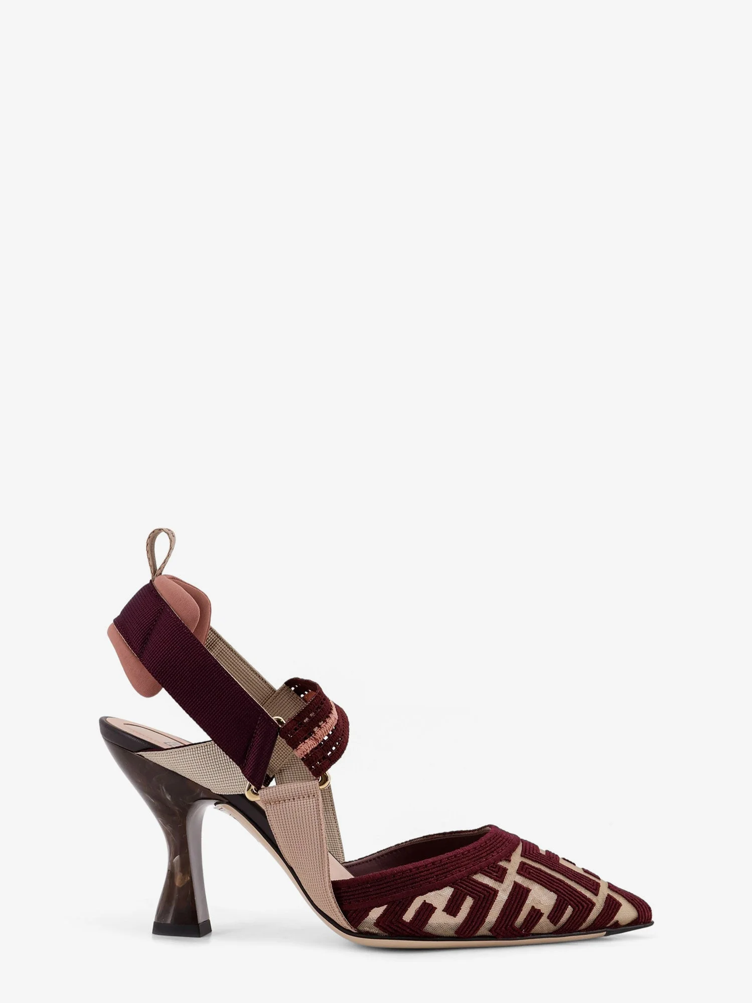 Fendi Colibrì Ff Fabric Pumps - 1