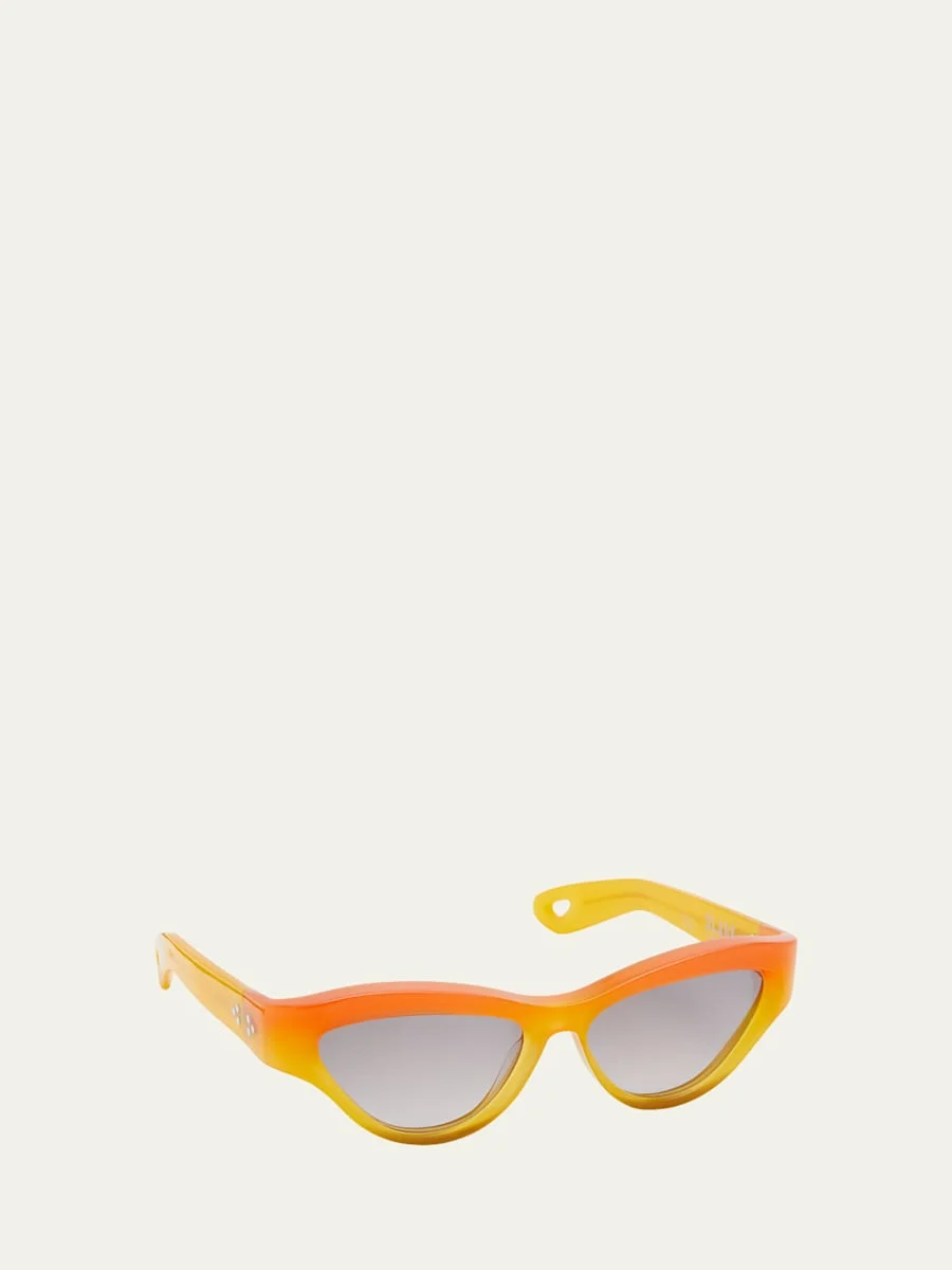 Slade Ombre Acetate Cat-Eye Sunglasses - 1