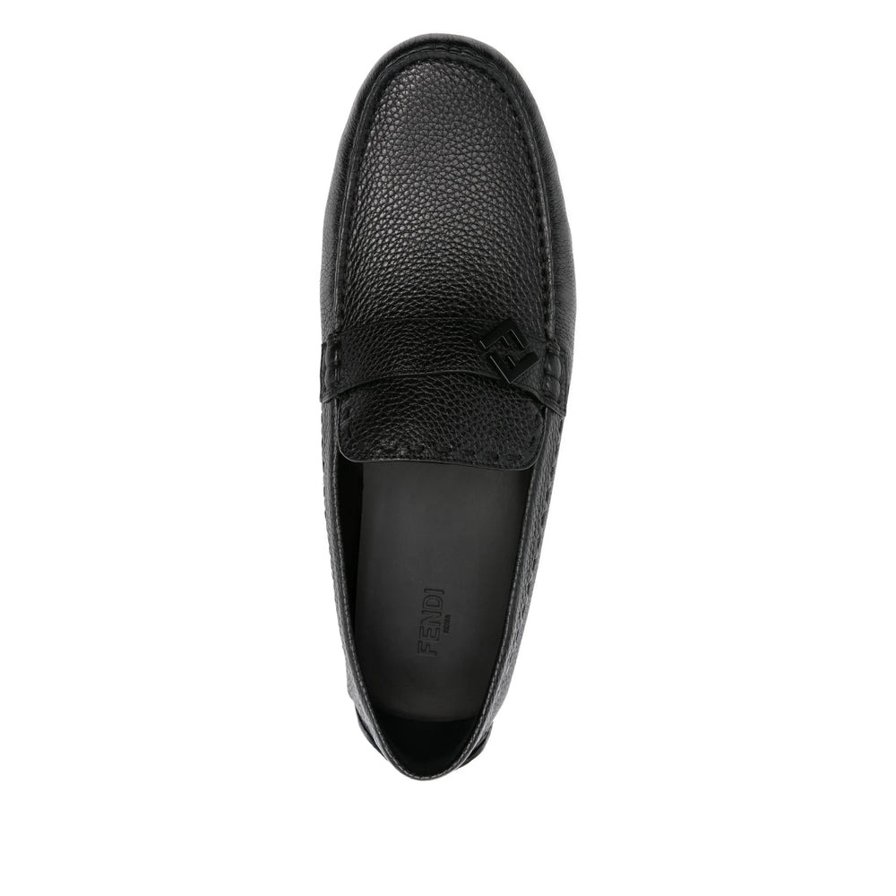 Fendi Black Loafers Men - 4
