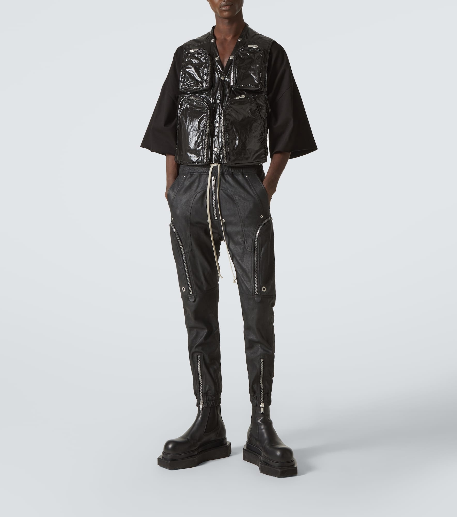 Cotton cargo vest - 2