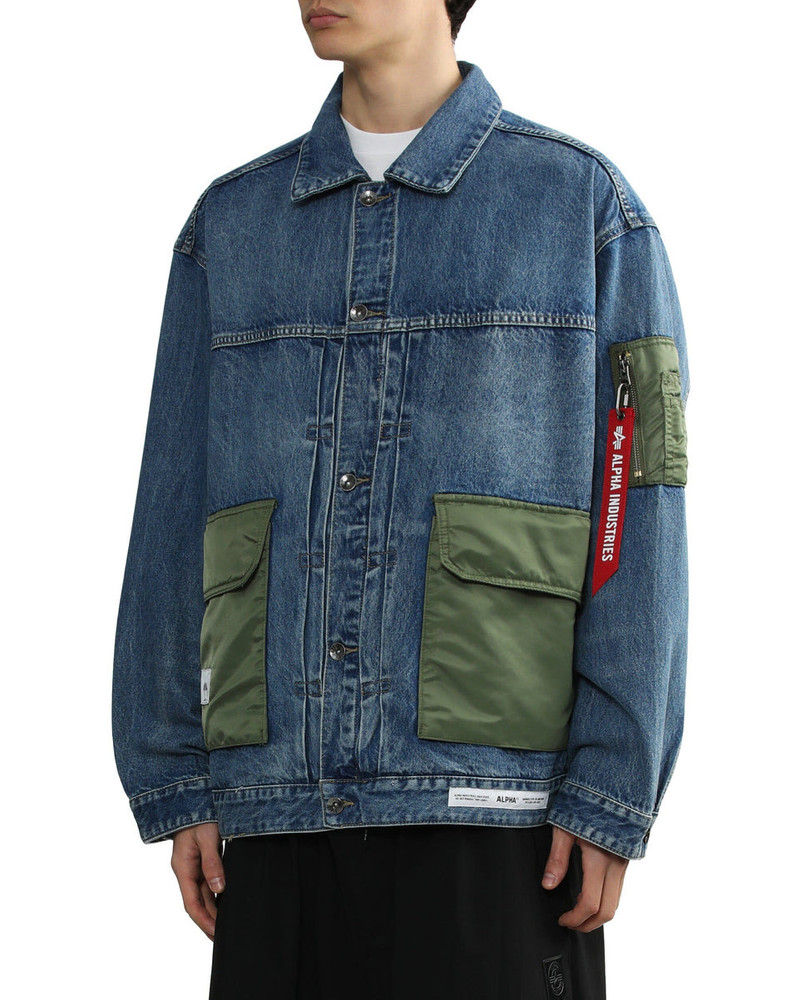 ALPHA INDUSTRIES DENIM JACKET outlook