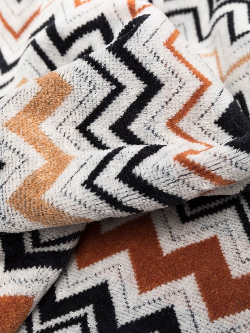 Missoni chevron-knit cotton beach towel outlook