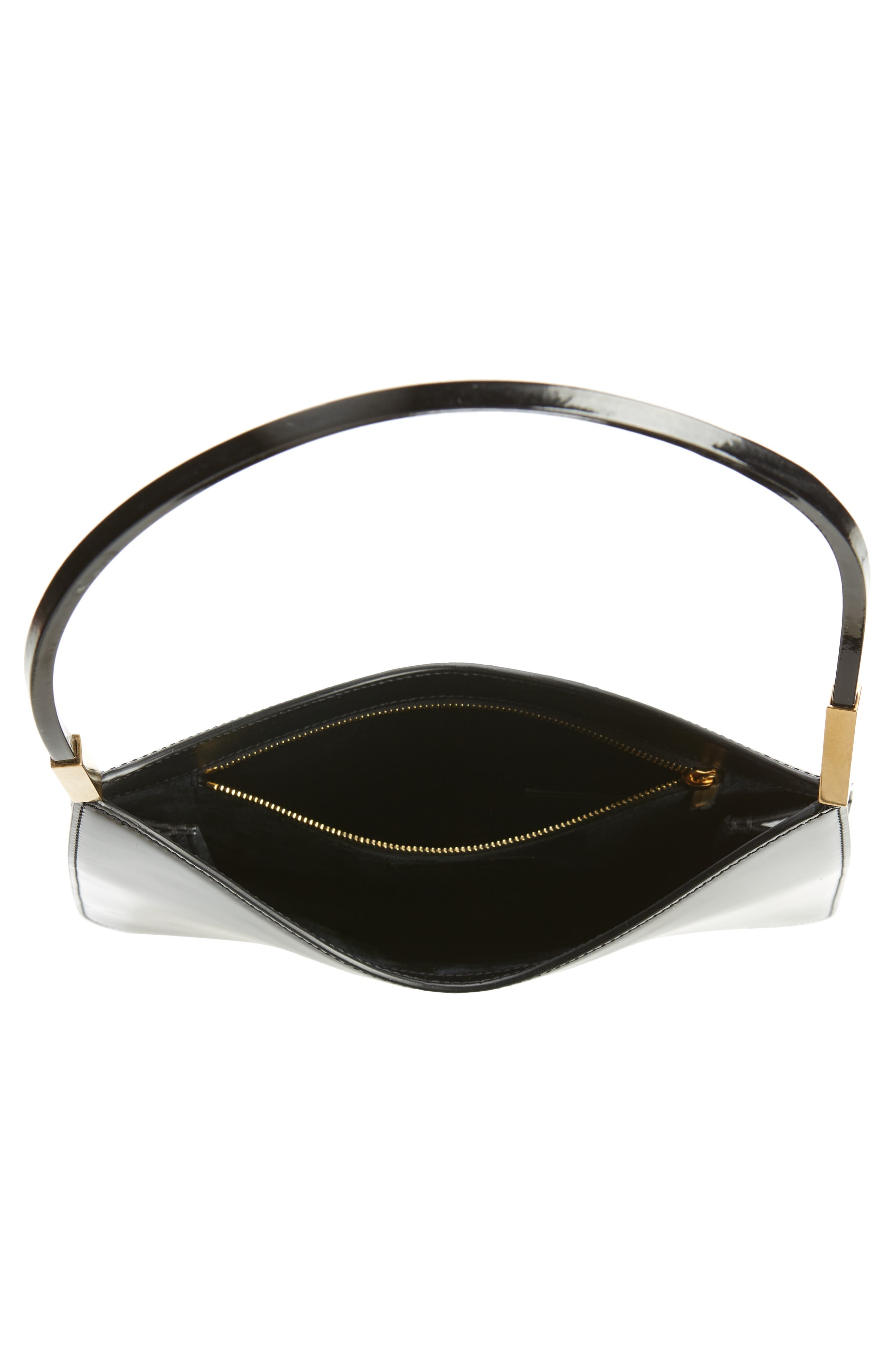 Sac Patent Leather Hobo Bag - 4