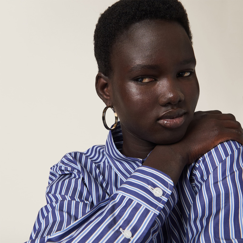 Miu Miu Enameled metal earrings outlook