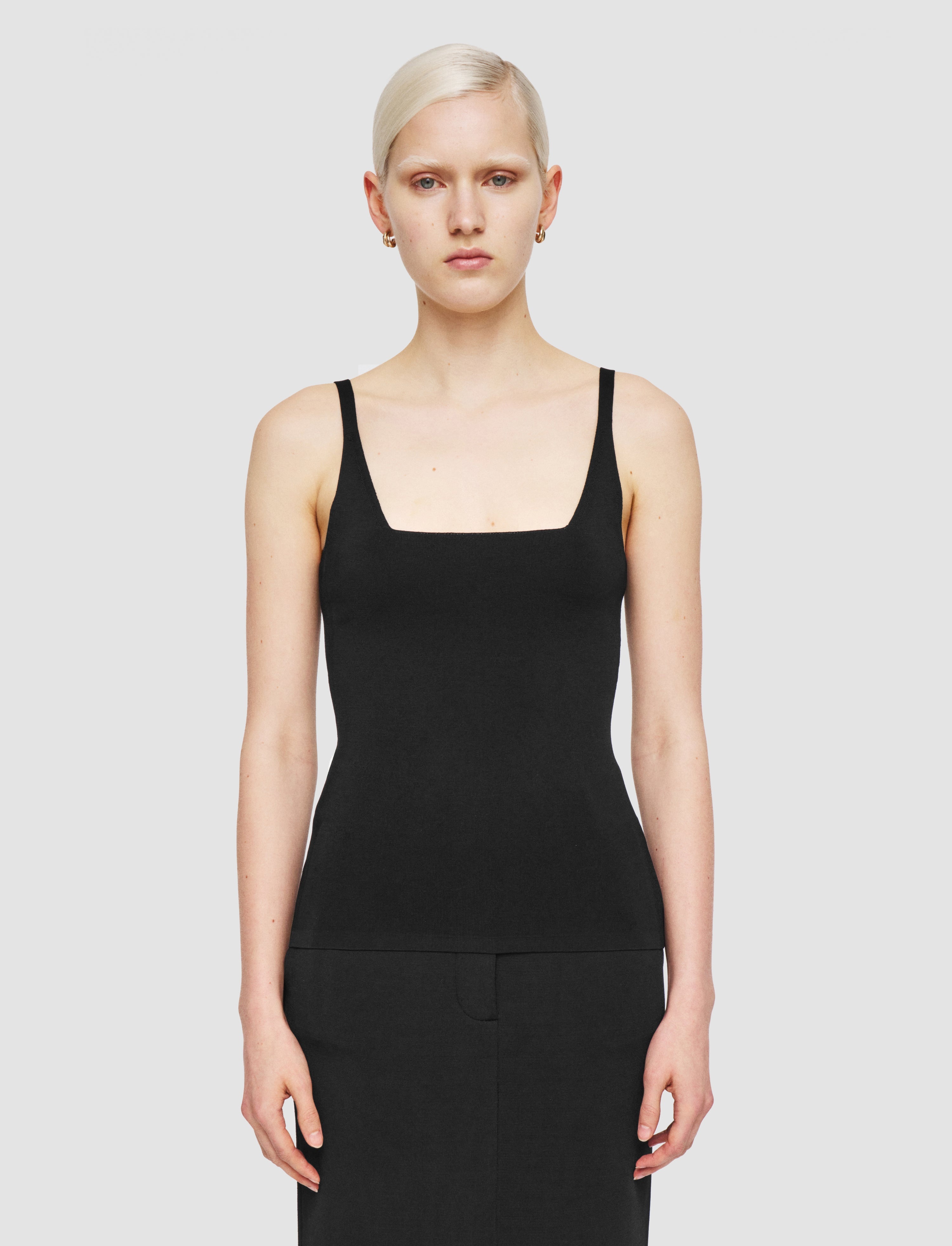 Milano Knit Stretch Vest Top - 3