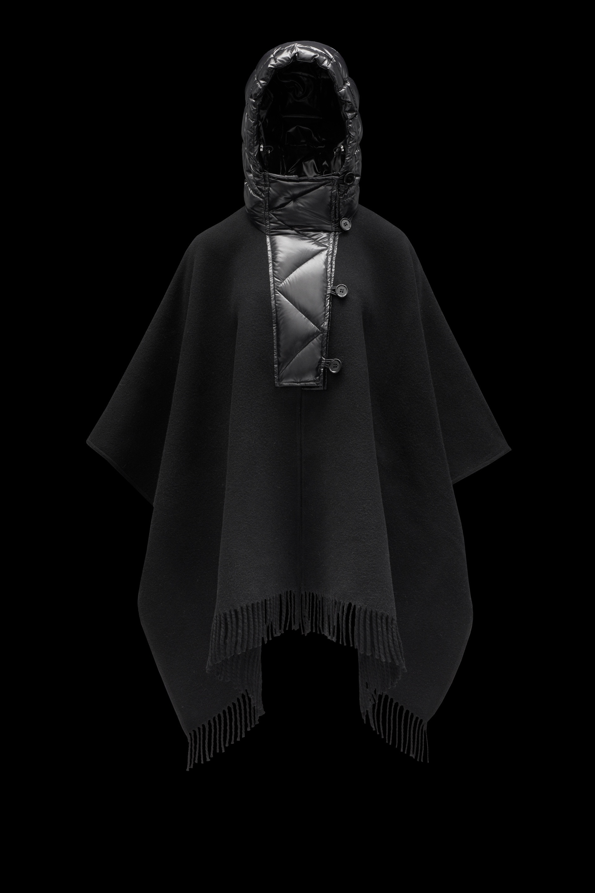 Cape With Jacquard Logo - 1