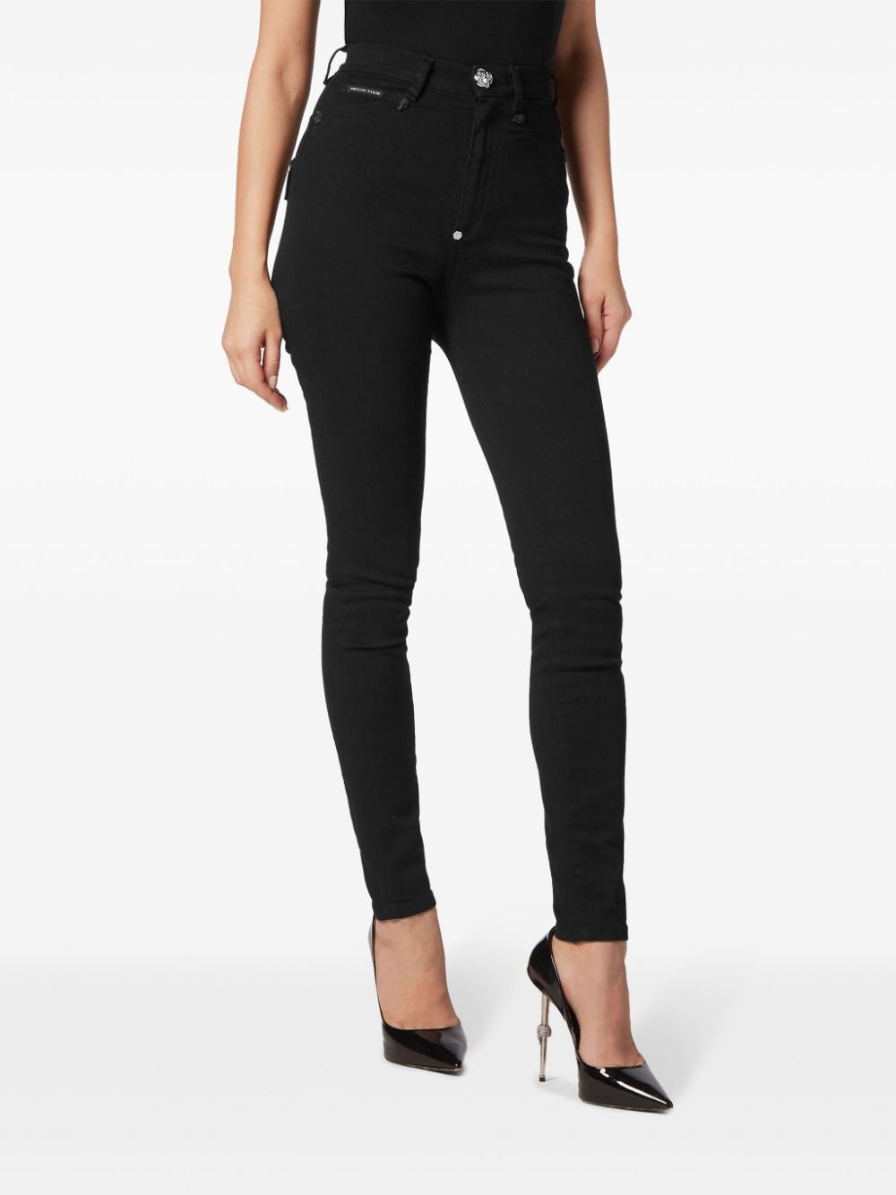 high-rise skinny jeans - 3
