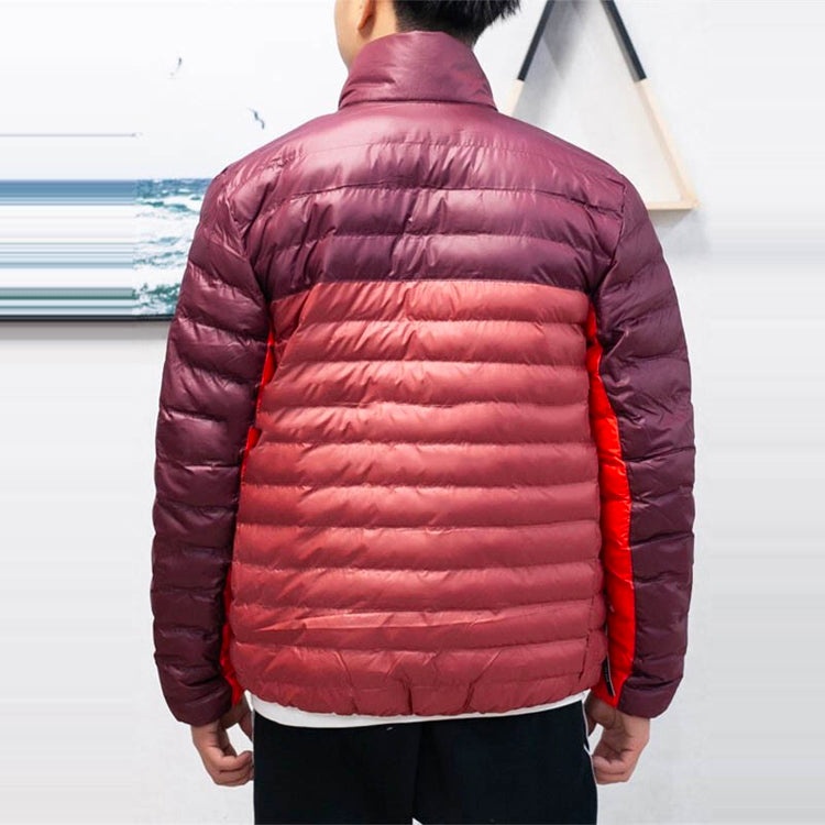 Nike Sportswear Synthetic-fill Colorblock Windproof Jacket Red Brownred BV4686-681 - 3