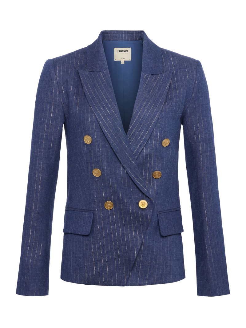 Kenzie Pinstriped Blazer 1