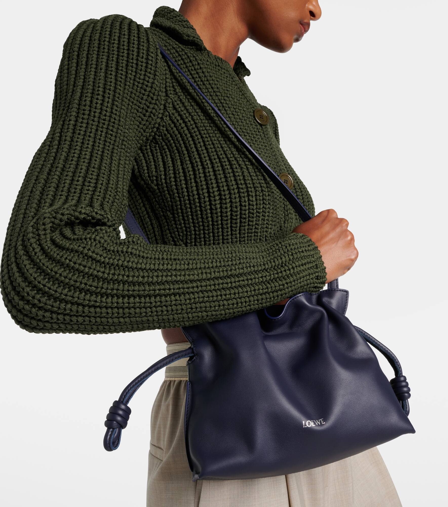 Flamenco Mini leather clutch - 6