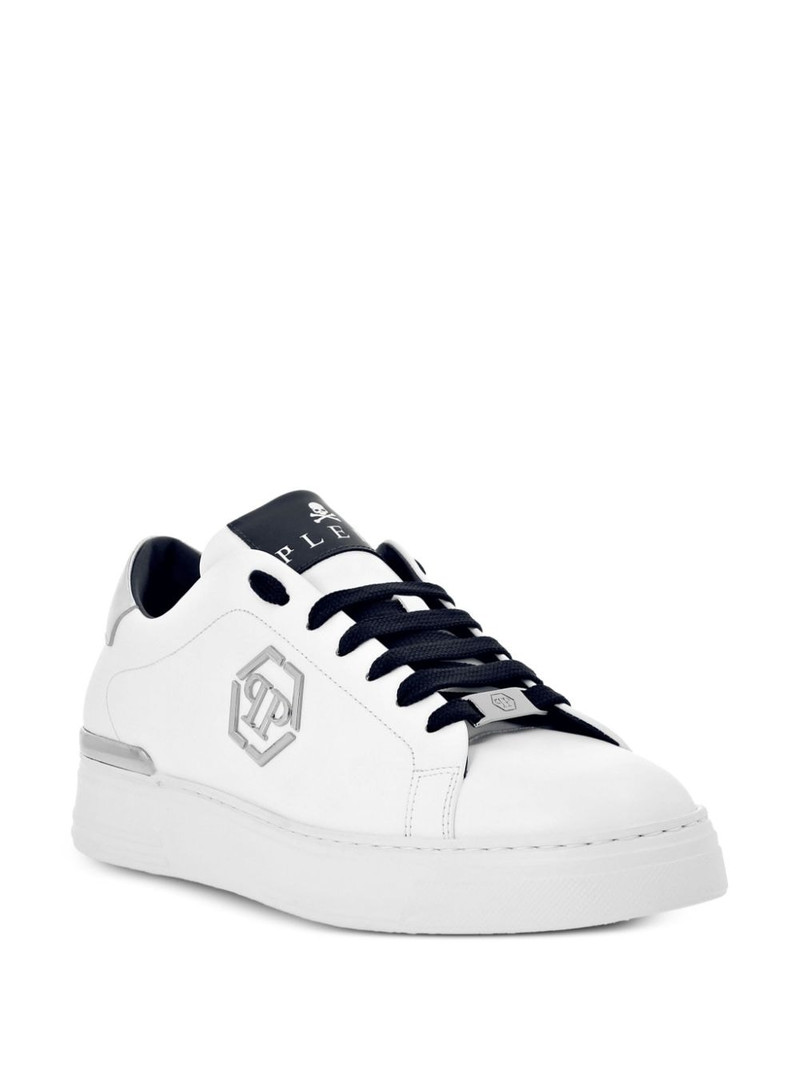PHILIPP PLEIN leather sneakers outlook