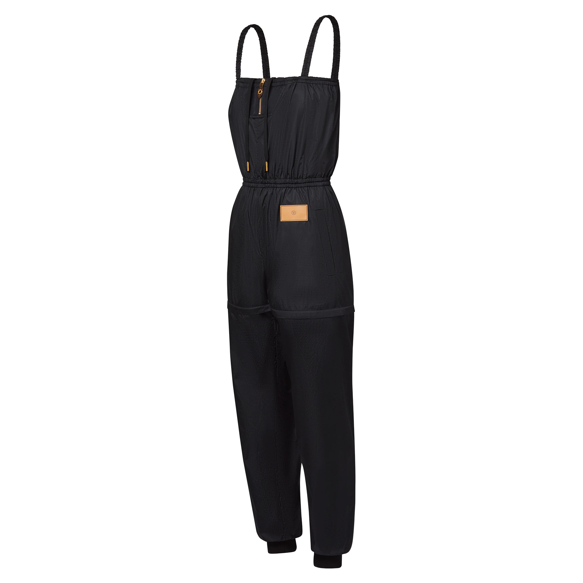 Square Neck Zip-Off Jumpsuit - 2