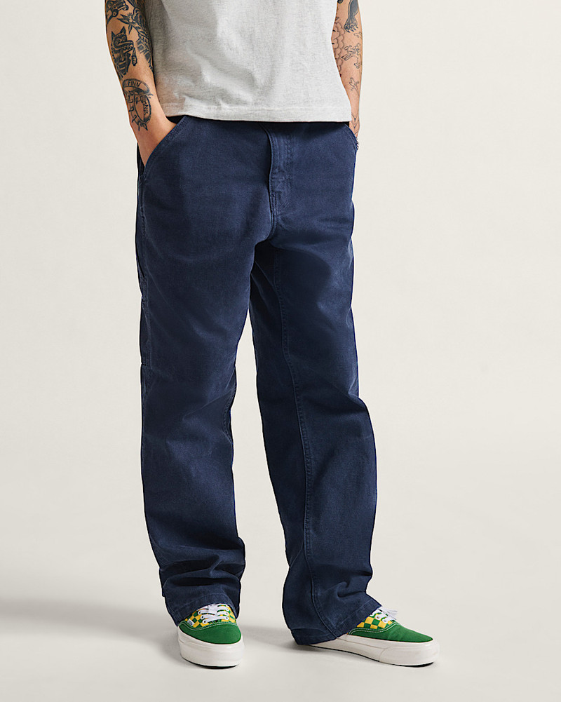 Drill Chore Carpenter Vintage Wash Pants 4