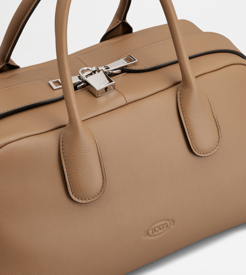 TOD'S DARSENA IN LEATHER MEDIUM - BROWN 6