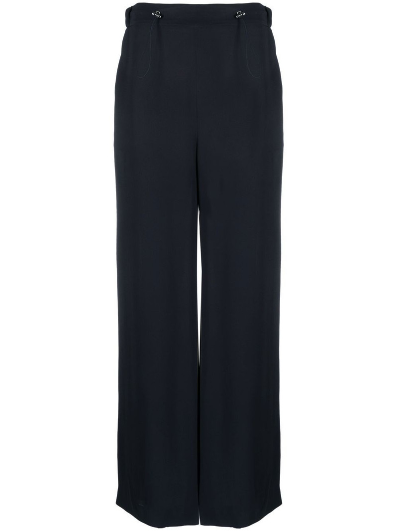 double-breasted detail trousers 1