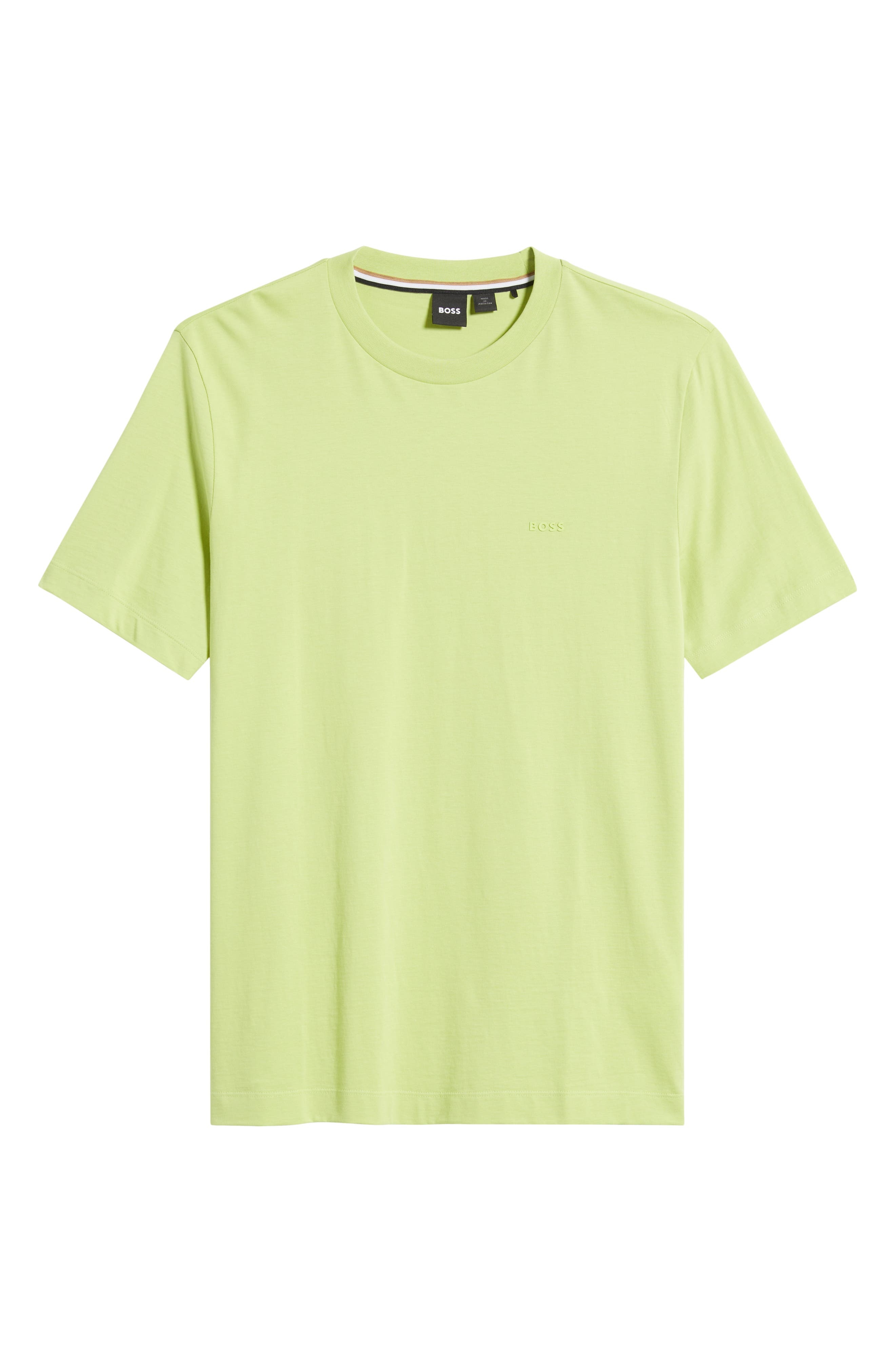BOSS Thompson Solid T-Shirt in Light Green at Nordstrom - 5
