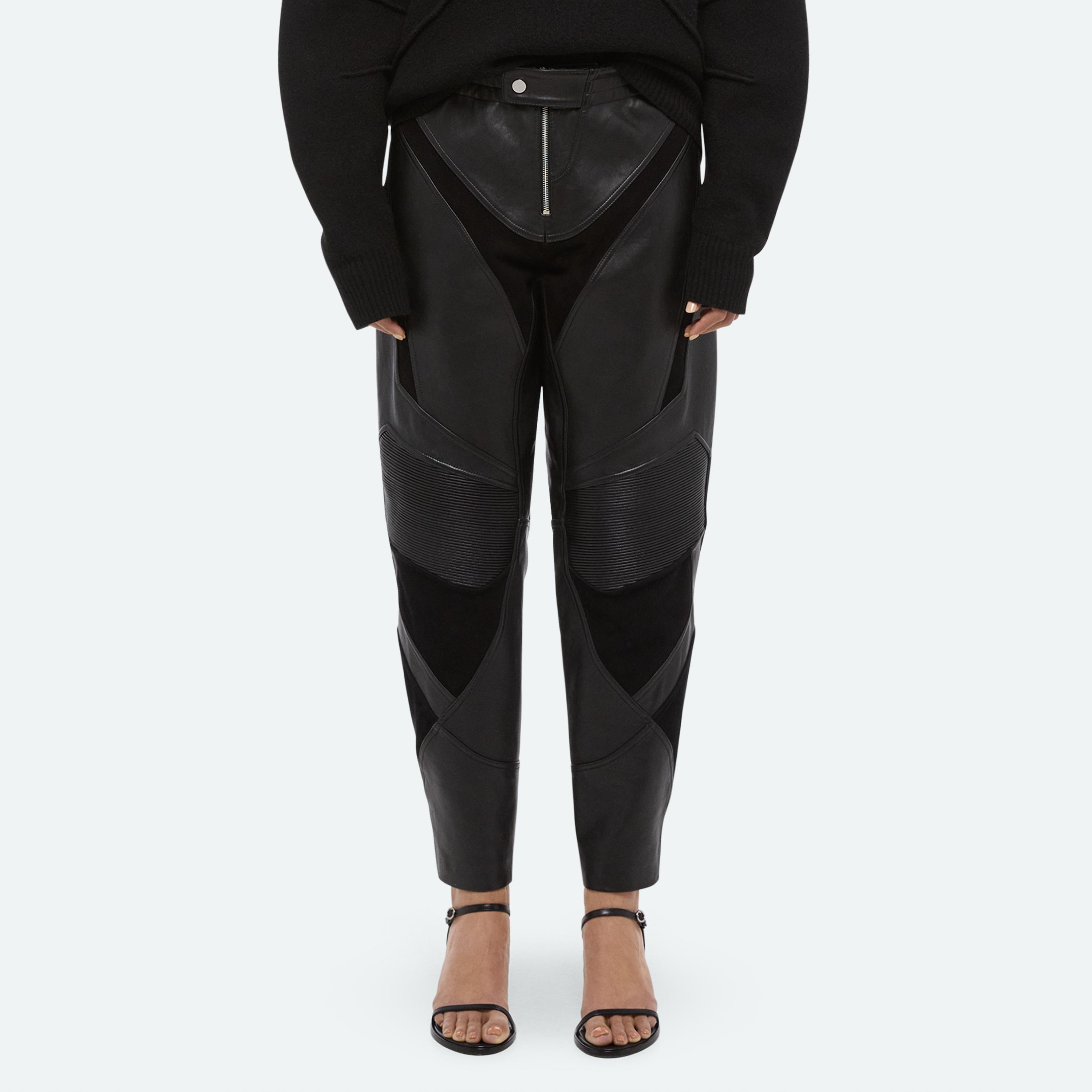 LEATHER BMX PANTS - 4