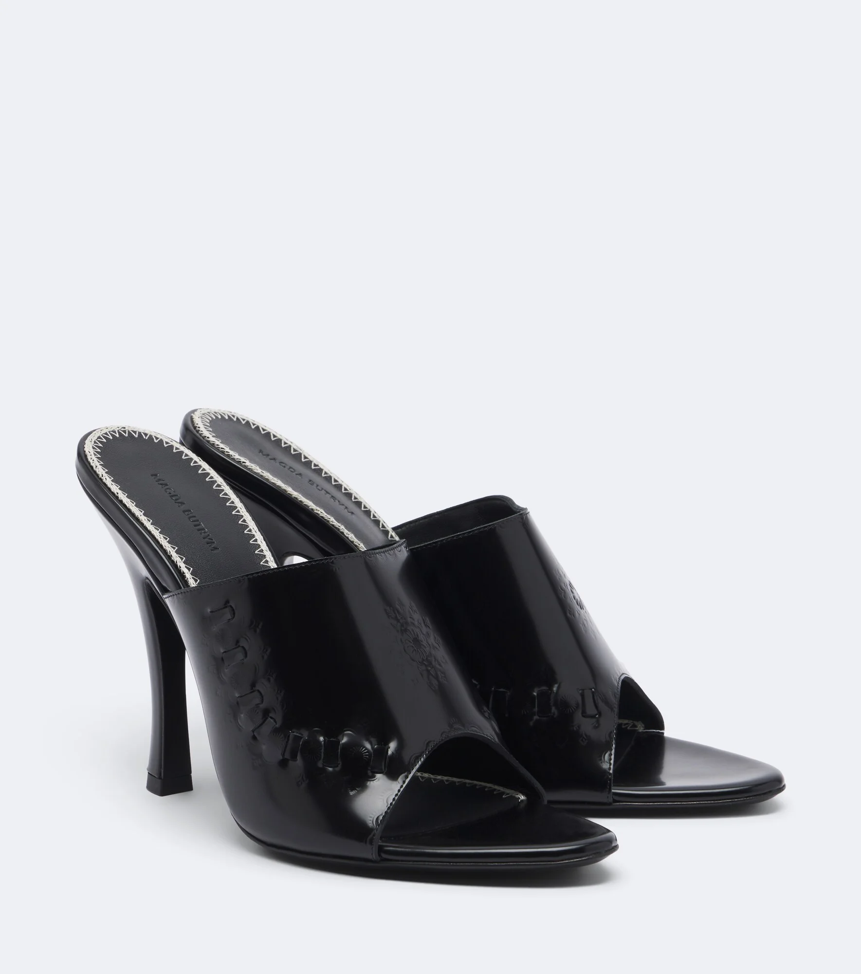 Leather mules - 1