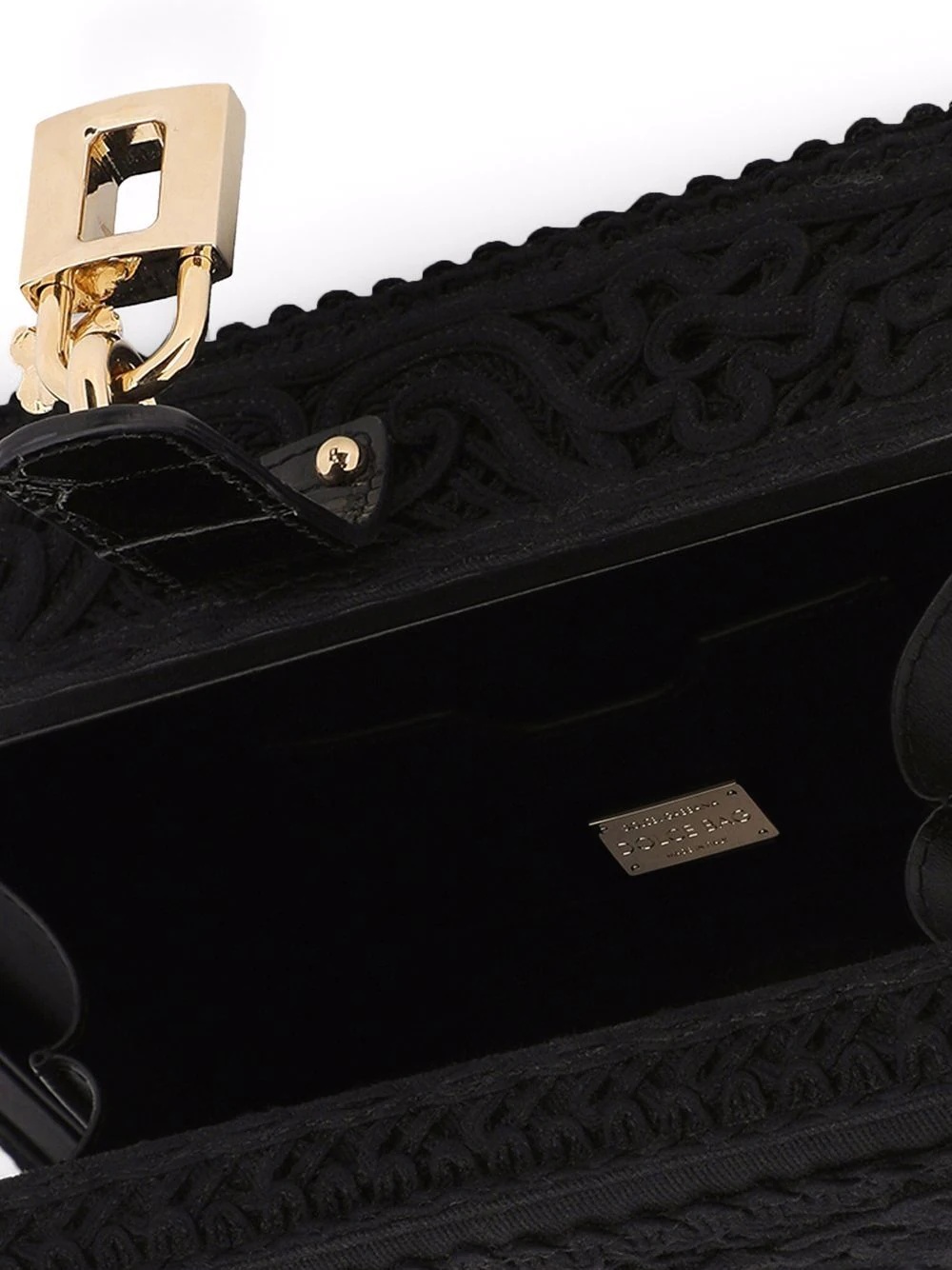 Dolce Box embroidered heart bag - 5