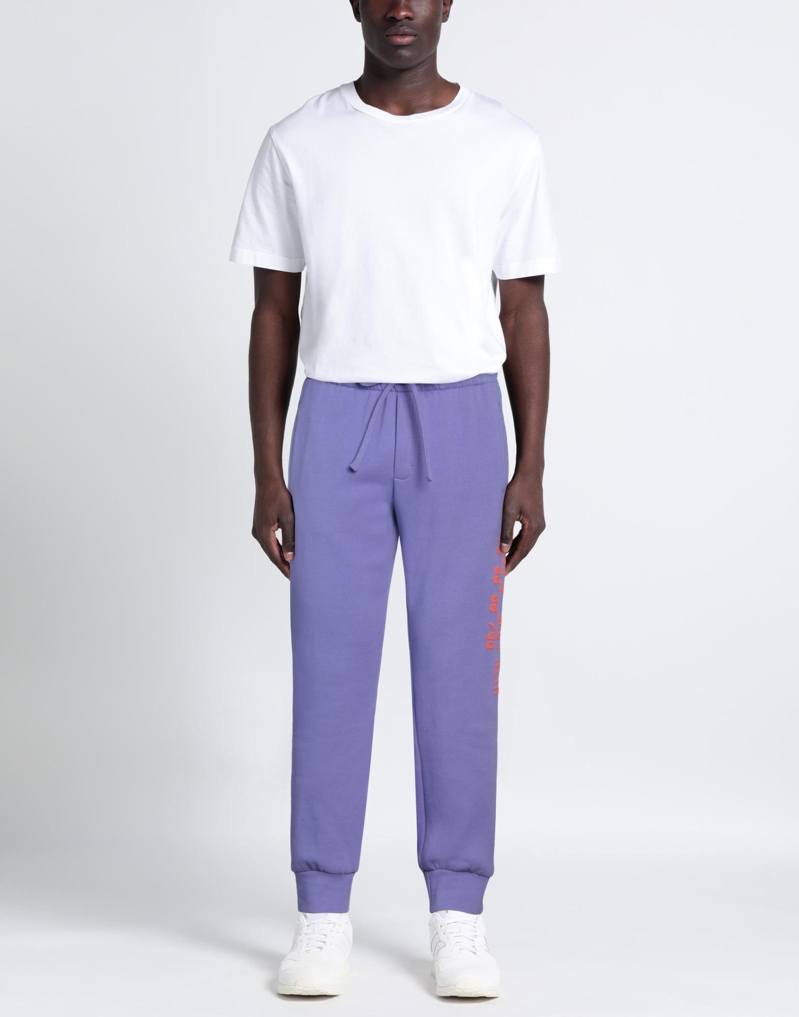 Purple Men's Casual Pants - 2