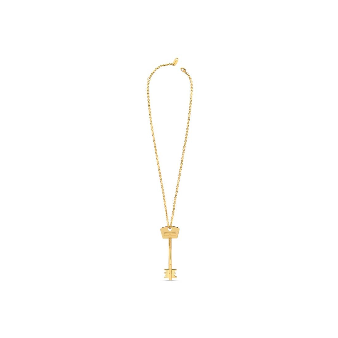 Bb Key Necklace  in Gold - 2