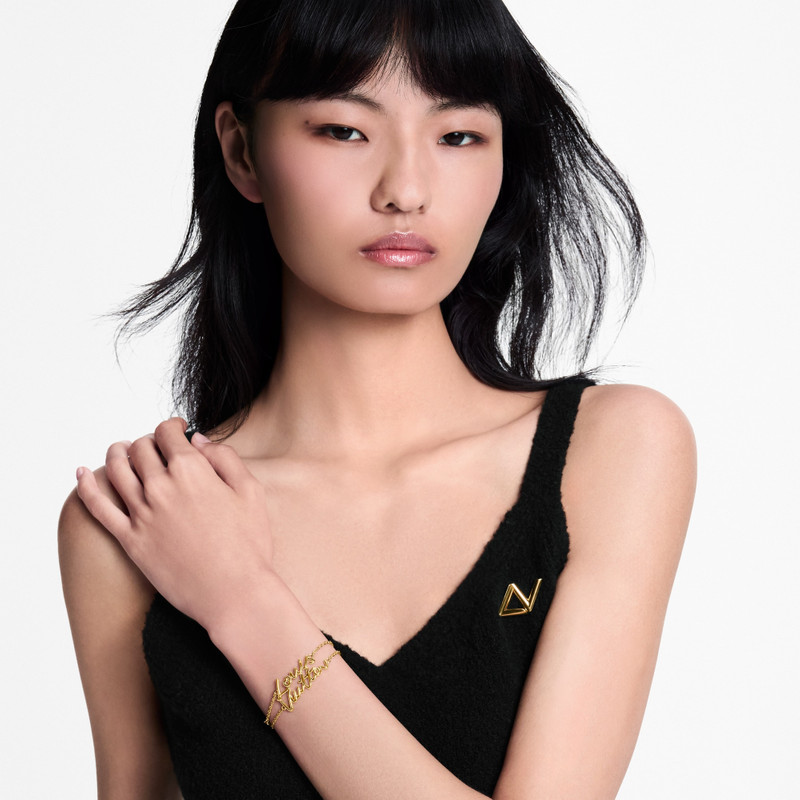 LV Script Bracelet 4