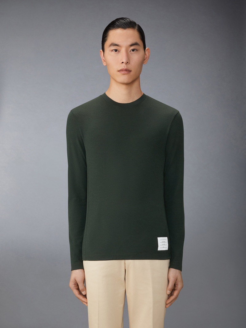 Thom Browne 4-Bar Stripe intarsia-knit jumper outlook