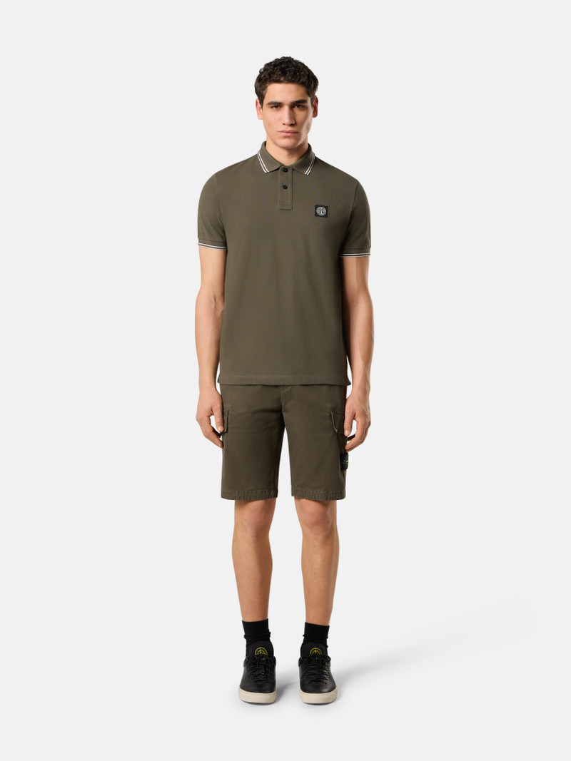 Stone Island 22002SC ORGANIC COTTON ELASTANE PIQUÉ outlook