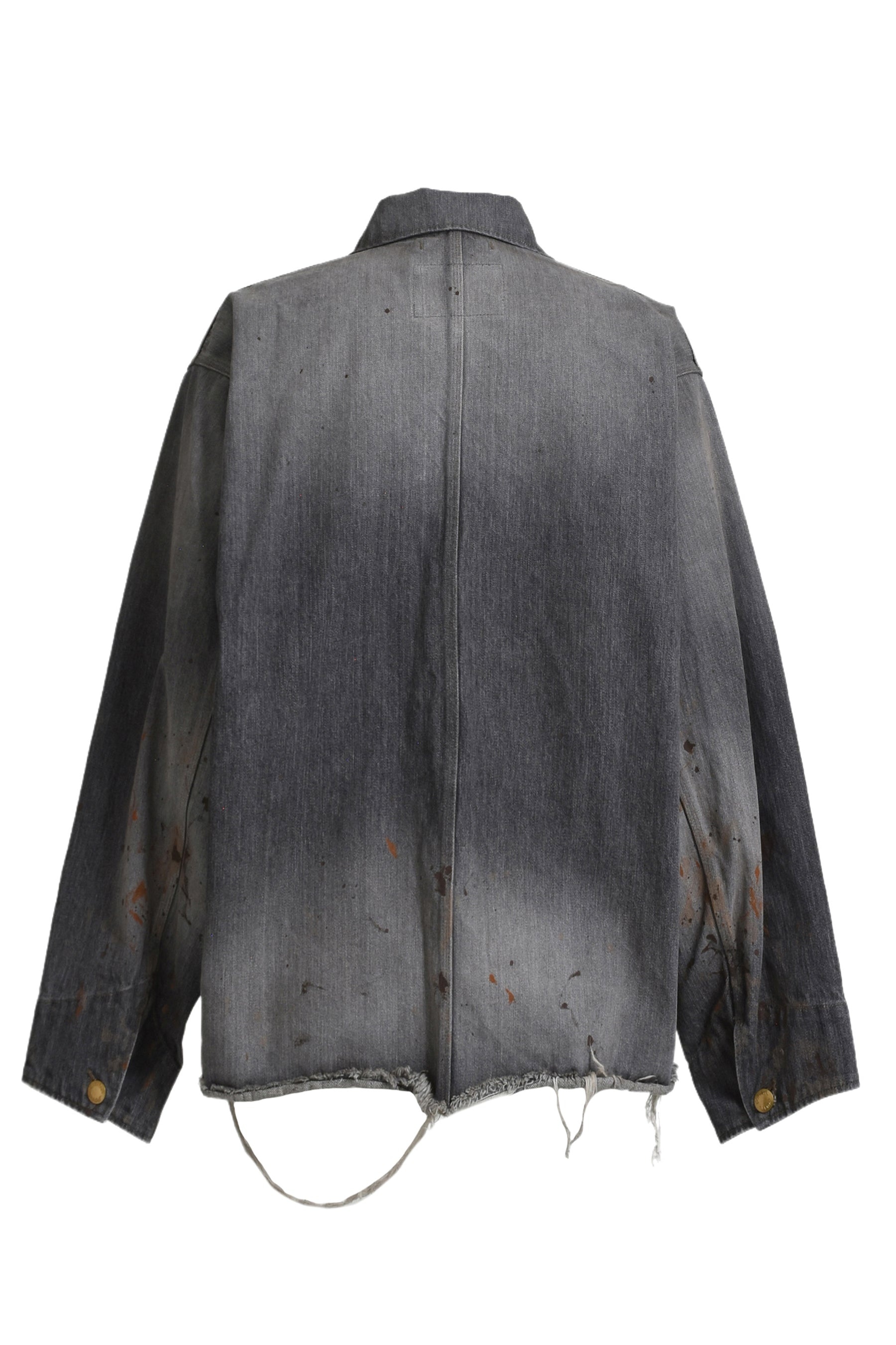 ジャケット・アウター CUT OFF DENIM COVERALL doublet(ﾀﾞﾌﾞﾚｯﾄ)CUT OFF DENIM COVERALL (24AW47BL204