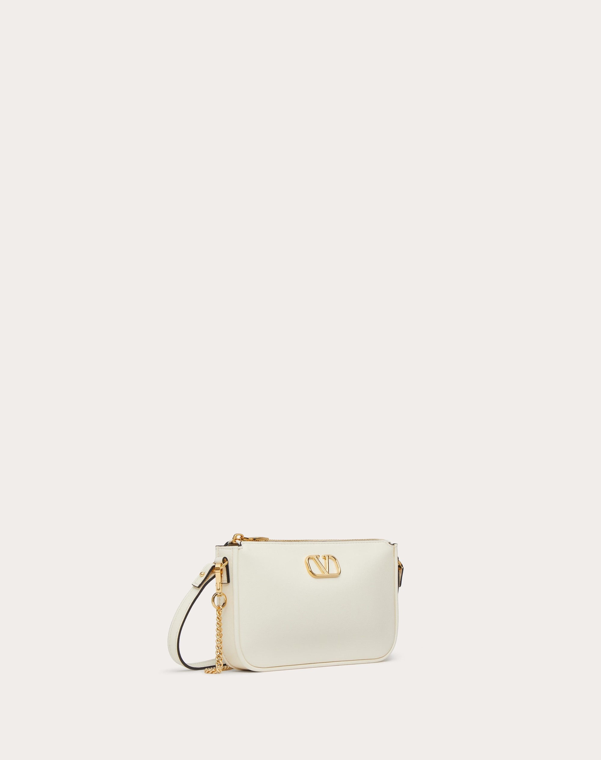 MINI VLOGO SIGNATURE CALFSKIN CROSSBODY BAG - 2