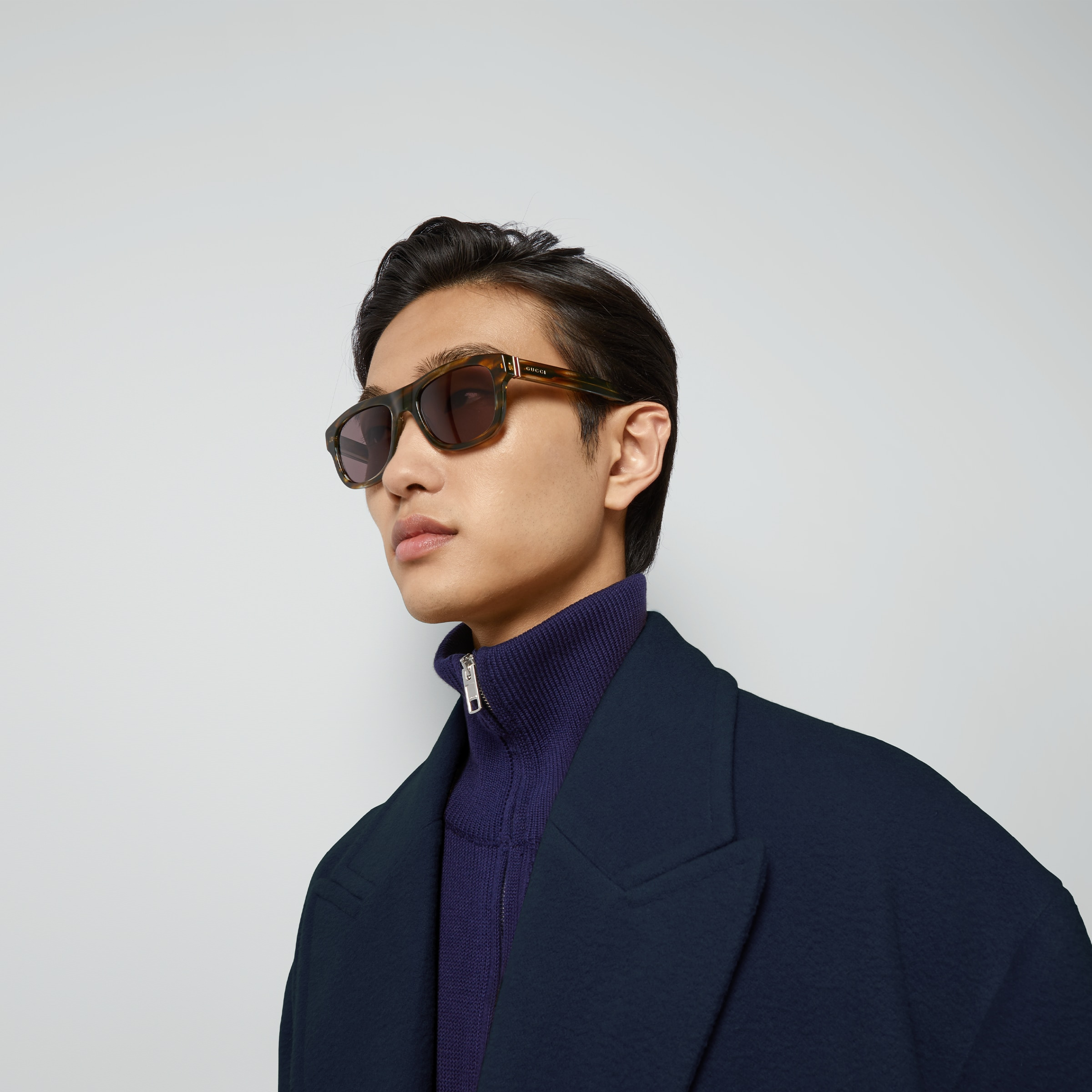 Oval frame sunglasses - 3