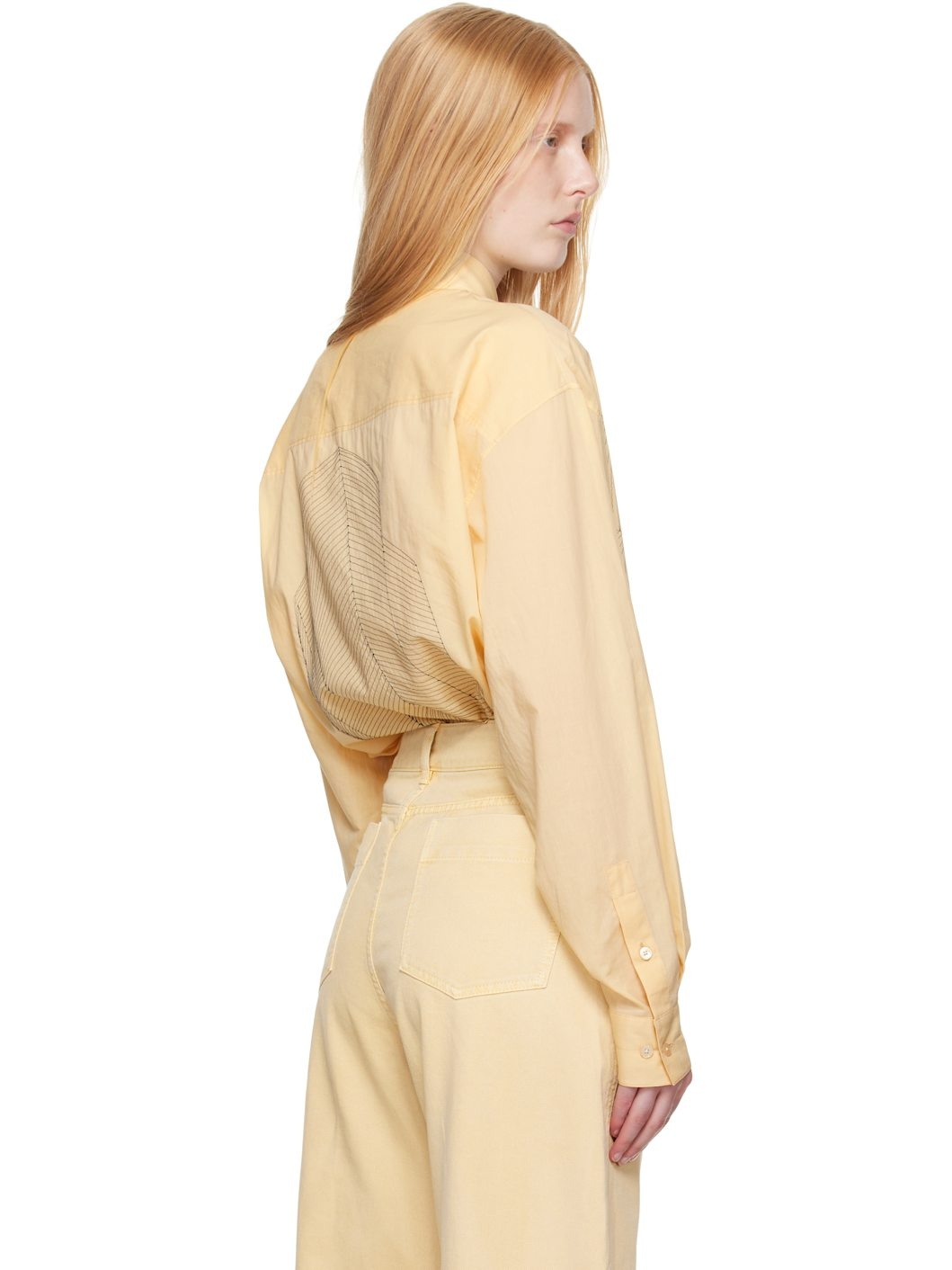 Yellow Philippe Weisbecker Relaxed Shirt - 3