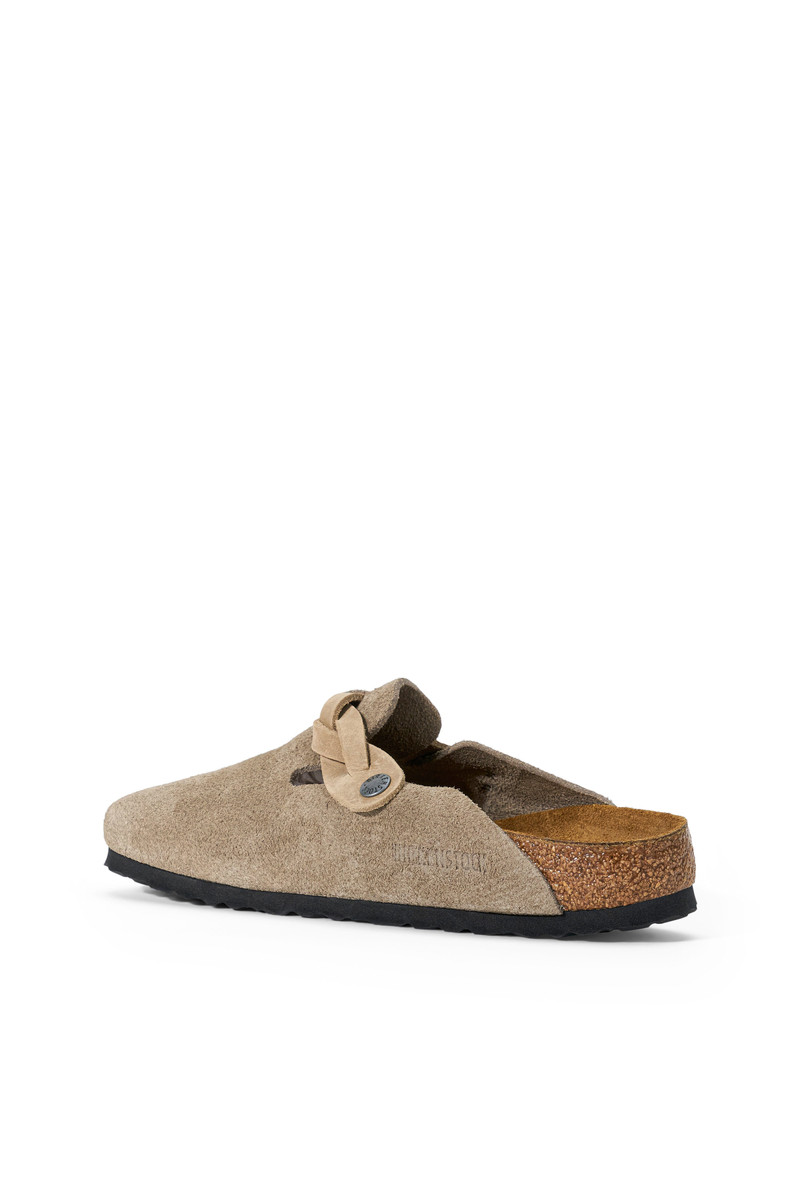 STAUD BIRKENSTOCK BOSTON BRAID CLOG | TAUPE outlook