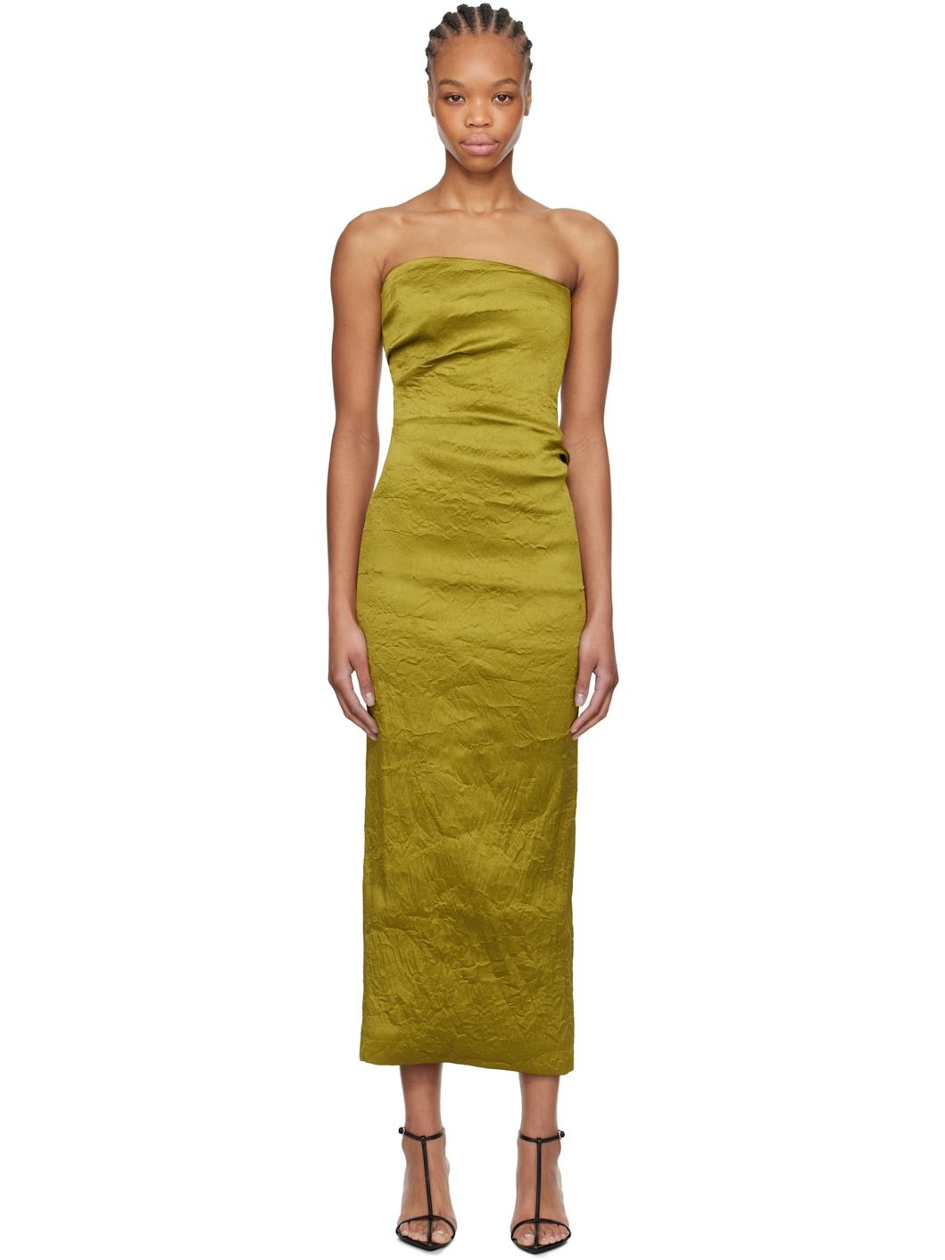 Gold Kezia Midi Dress - 1