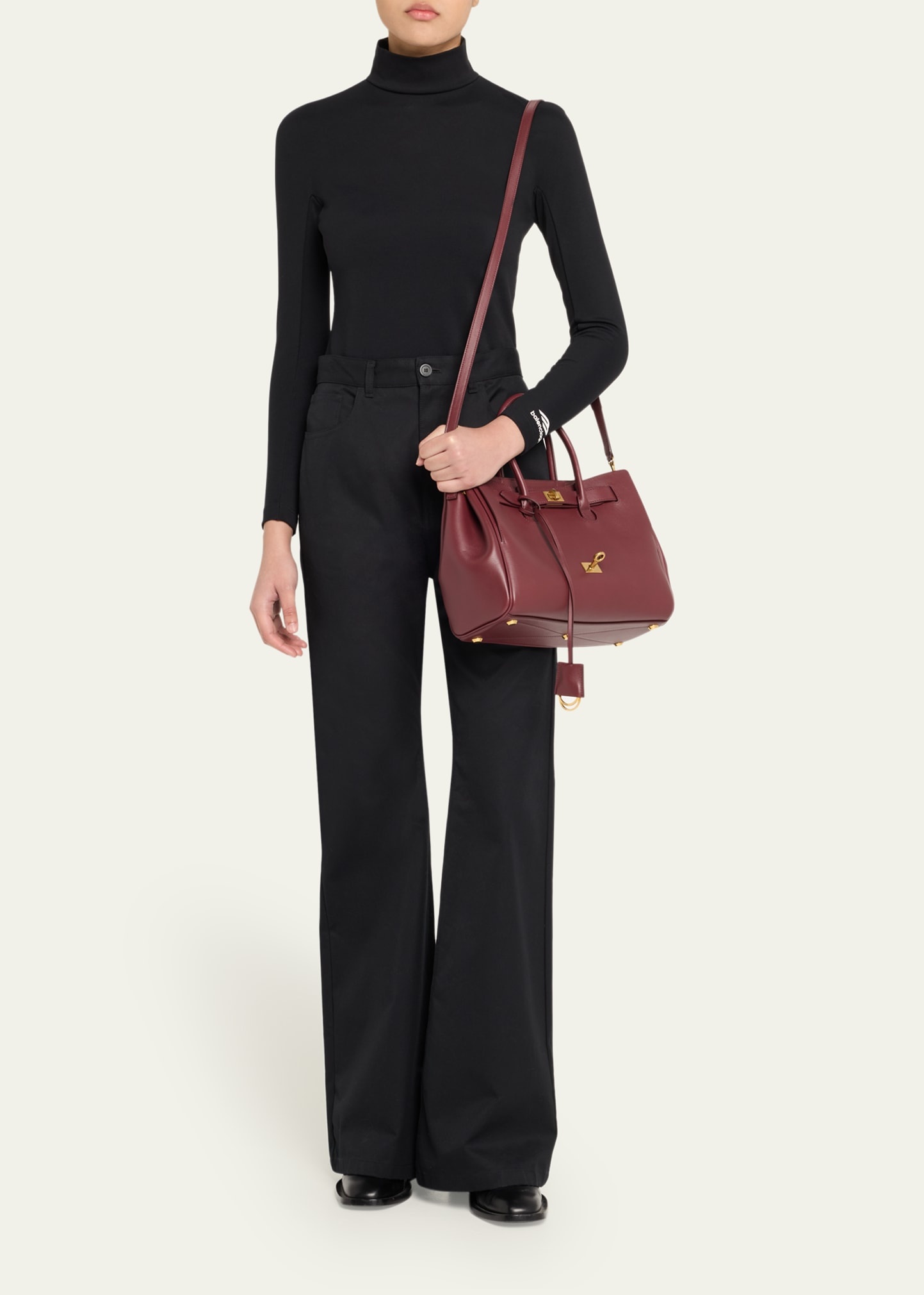 Bel Air Small Leather Top-Handle Bag - 6